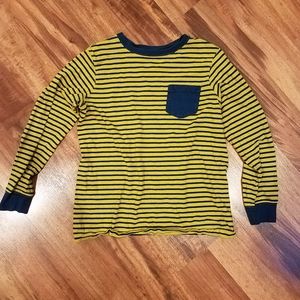 Lands End striped long sleeve shirt size 10/12